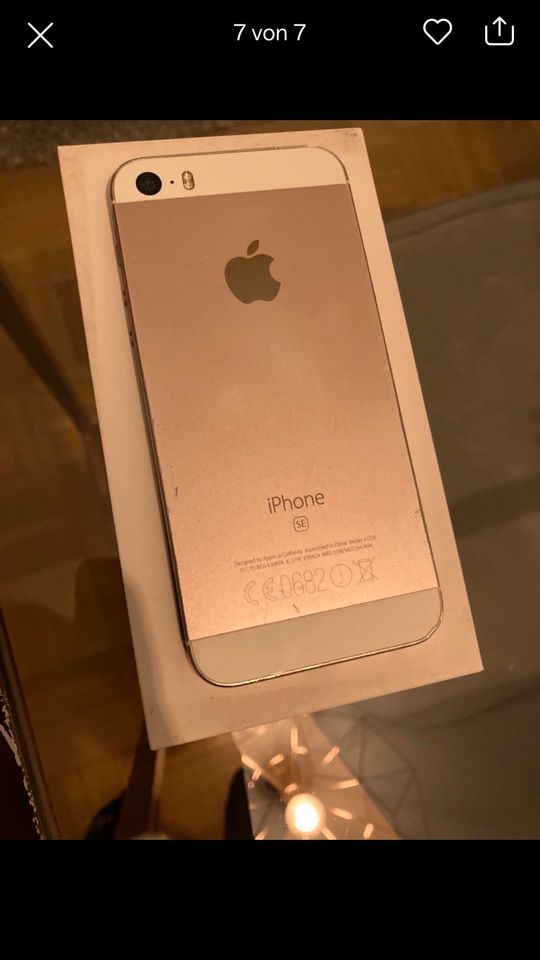 iPhone SE, 1. Generation, Roségold in Hamburg