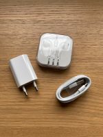Apple Ladegerät mit Lightning Kabel und Kopfhörer Niedersachsen - Bröckel Vorschau