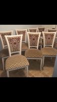 1 Stuhl italienisch weiß dunkelrot Esszimmer hochwertig Baden-Württemberg - Rielasingen-Worblingen Vorschau