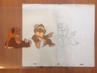 2 Animation-Cels und 1 Zeichnung aus der Ewoks TV-Serie (1985/86) Baden-Württemberg - Konstanz Vorschau