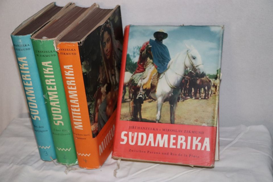 5 Bildbände „Nord- Mittel-+ 3x Südamerika“ Reiseberichte DDR Buch in Salzwedel