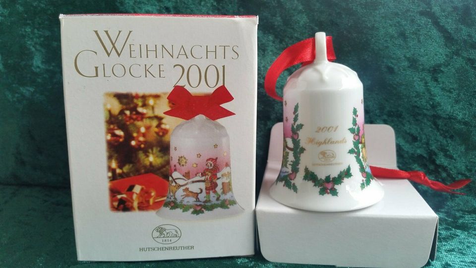 HUTSCHENREUTHER WEIHNACHTSGLOCKE 2001 mit OVP !! 7,5 cm Top in Wiesbaden