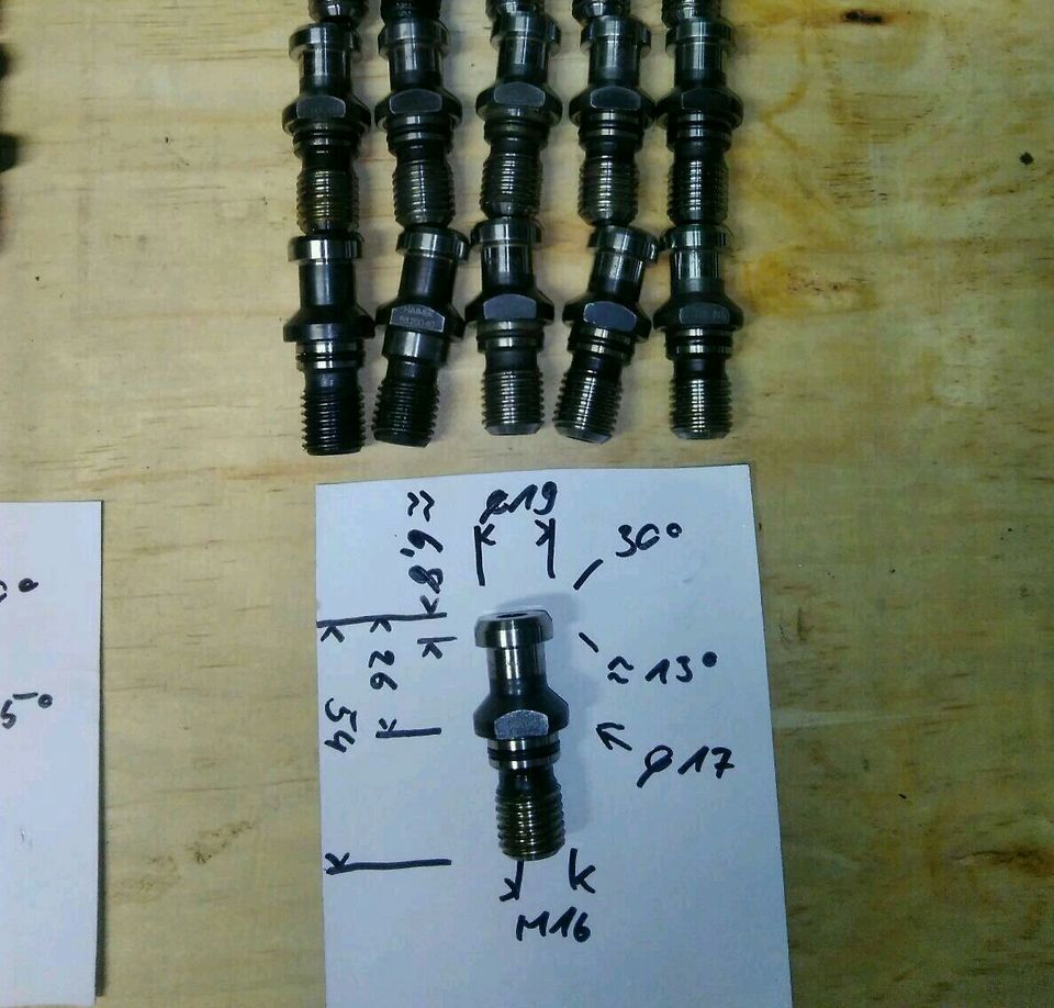 SK 40 MK 1, 2, 3, 4 Fräse Maho Deckel Thiel Bohrer Drehmaschine in Dettelbach