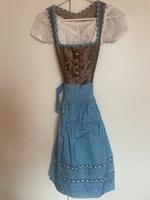 Dirndl blau braun Hessen - Niedernhausen Vorschau