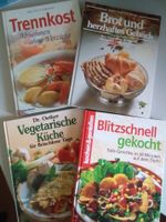4 verschiedene Kochbücher/Backen Oetker vegetarisch Trennkost Niedersachsen - Georgsmarienhütte Vorschau