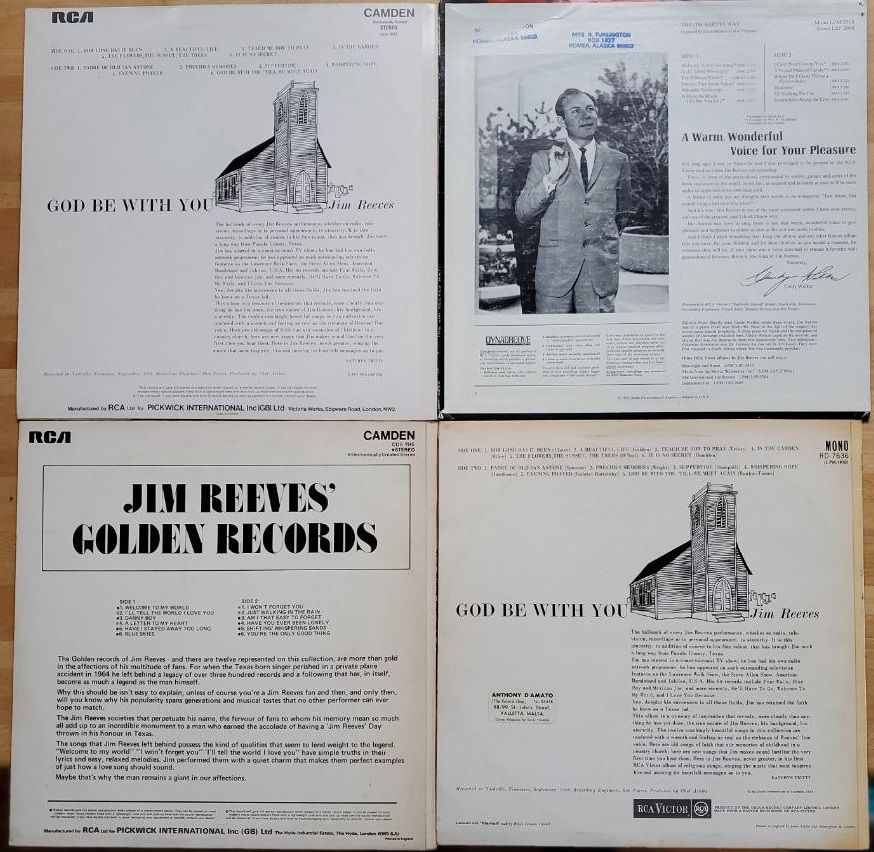 Jim Reeves Konvolut Schallplatten Countrymusic in Berlin