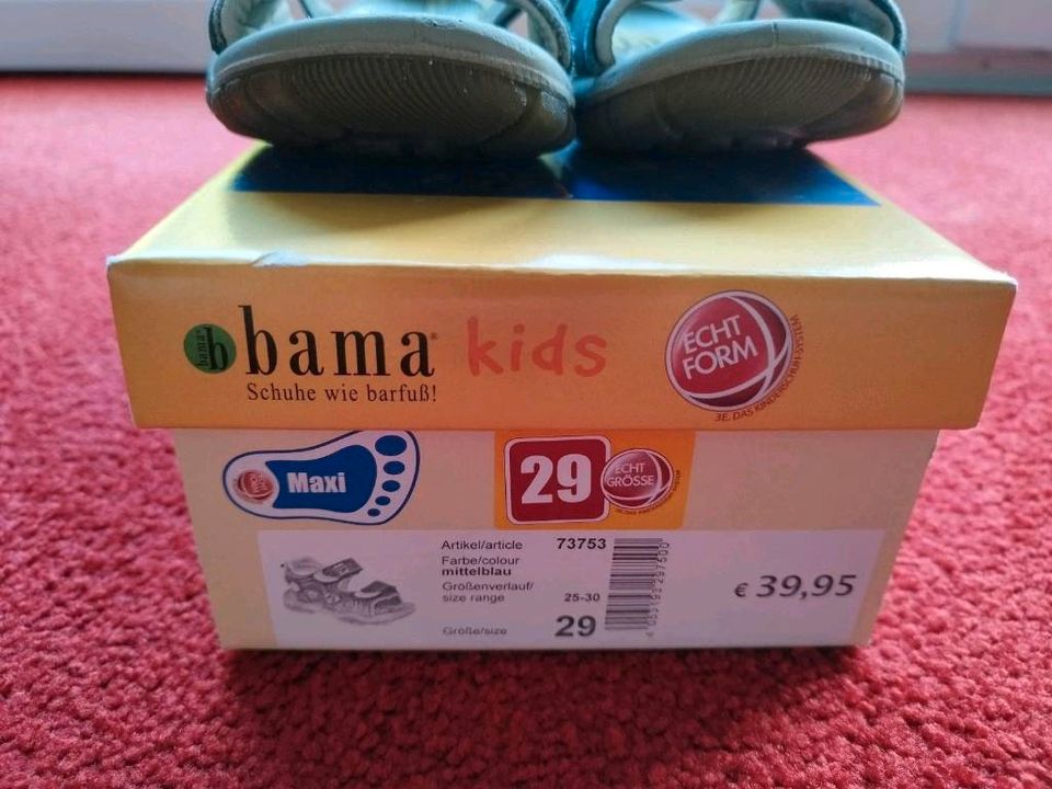 ‼️Gr. 29‼️Sandalen Bama Kids Maxi in Wismar