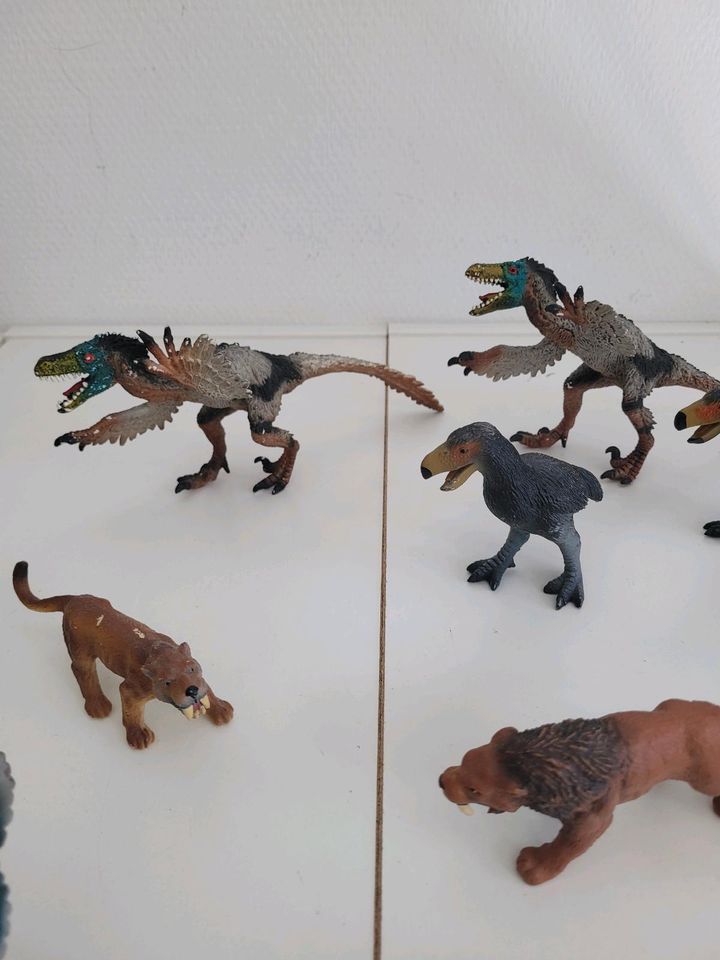 Bullyland Dinosaurier, Urzeittiere, 11 St., Schleich, Dino Figur in Frankfurt am Main