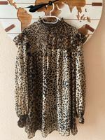 Zara Sommer Kleid mit Volant Rüschen Leoprint Rheinland-Pfalz - Worms Vorschau