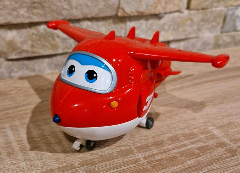 Super Wings Paul und Jet Flugzeuge Transformer 12 cm in Gusterath