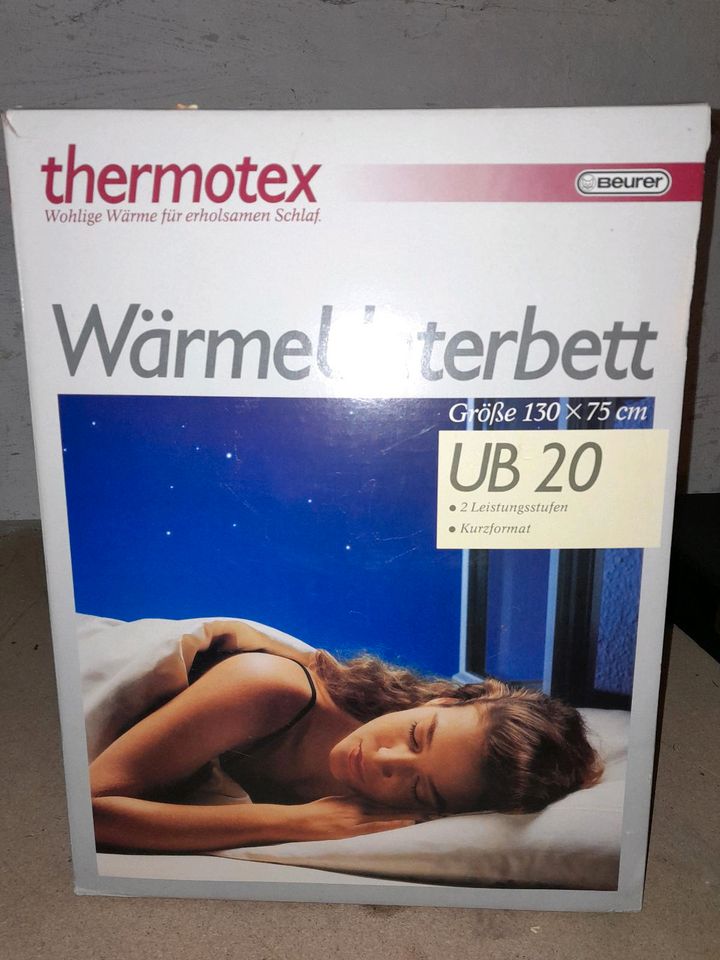 Beurer / Thermotex, Wärmeunterbett 130x75cm in Bad Fallingbostel