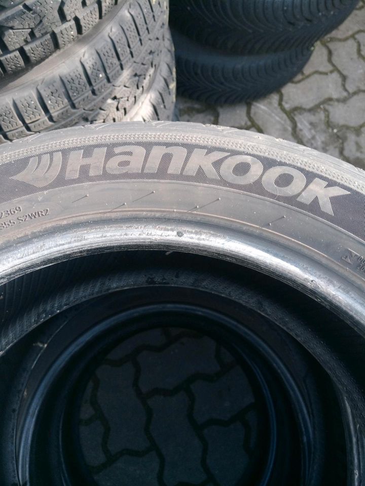 4x 205/55 R17 Sommer Reifen Hankook von 2018 in Plate