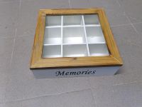 Teesortiment / Fächerkiste mit Glas "Memories" Nordrhein-Westfalen - Detmold Vorschau