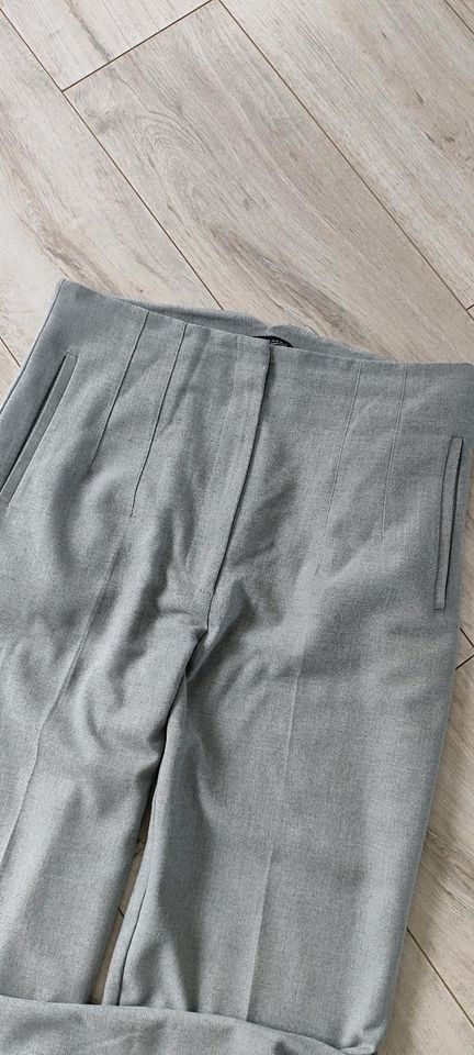 High Waist Hose von Zara, Hose, Stoffhose in Marl