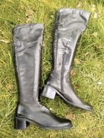MARK ADAM N. Y. Overknee-Stiefel schwarz Größe 40 selten getragen Nordrhein-Westfalen - Willich Vorschau
