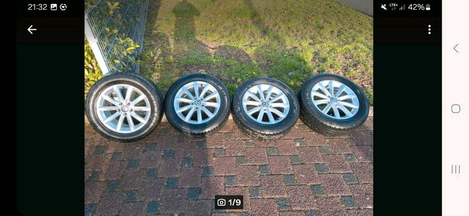 Vw Felgen 17zoll 7x17 et43 in Gießen