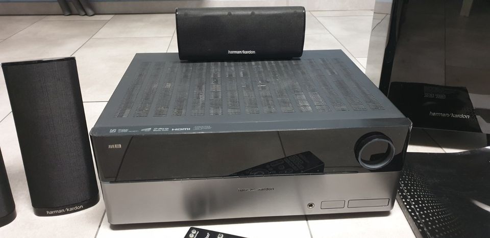 Harman/Kardon HKTS 16 5.1-Lautsprechersystem + AVR360 Receiver in Herne