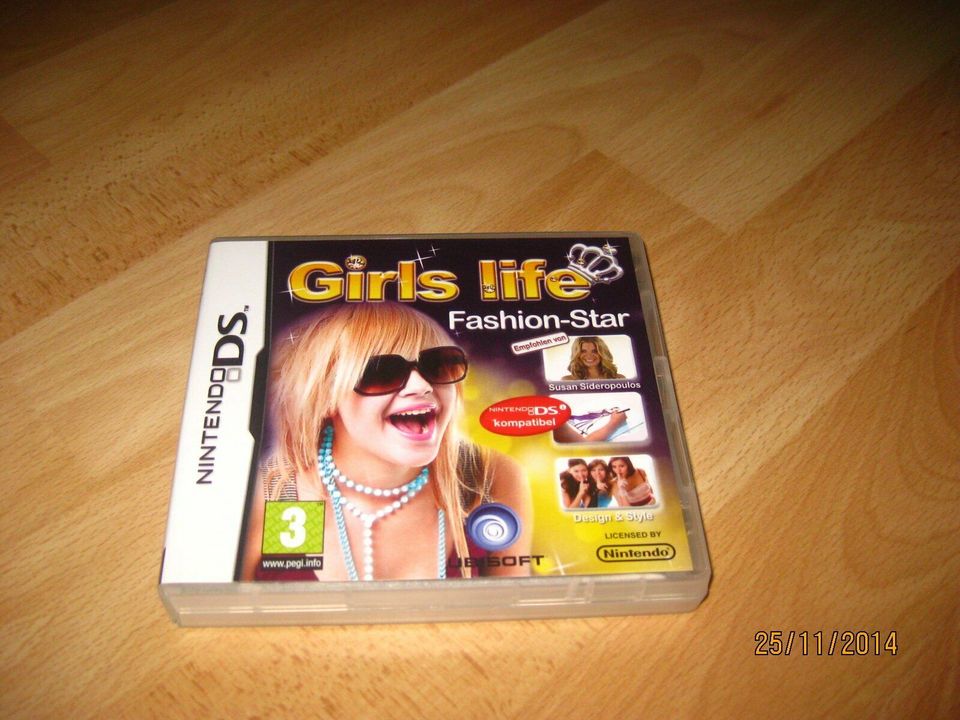 Nintendo DSi Spiel Girls life Fashion-Star in Fleckeby