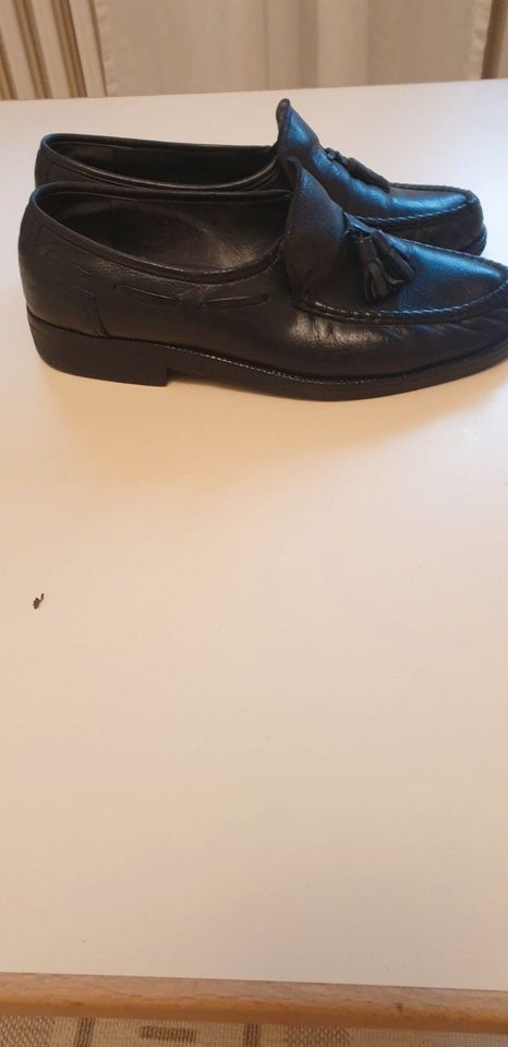 Bally swisse herrenslipper gr. 42 Hirschleder in Mettmann