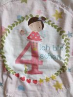 Süßes Geburtstagsshirt 4 Handmade 110 Baden-Württemberg - Biberach an der Riß Vorschau