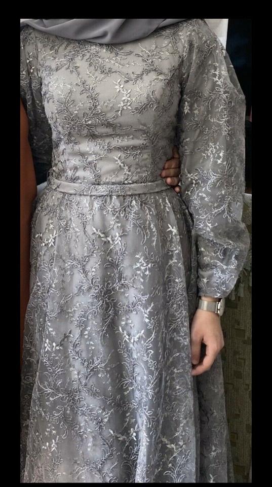 Nisan Söz Isteme Tesettür Elbise Hijab Kleid Abendkleid in Bingen