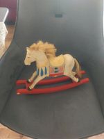 Biete ein schönes Holz Pferd zur Deko an oder auch für  Kinder zu Nordrhein-Westfalen - Rheda-Wiedenbrück Vorschau