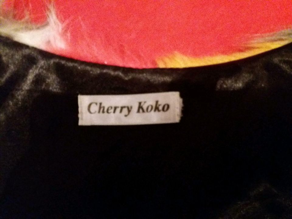 Bunte Fellweste von Cherry Koko Gr.M/L Fake Fur Kunstfell Zottel in Stuttgart