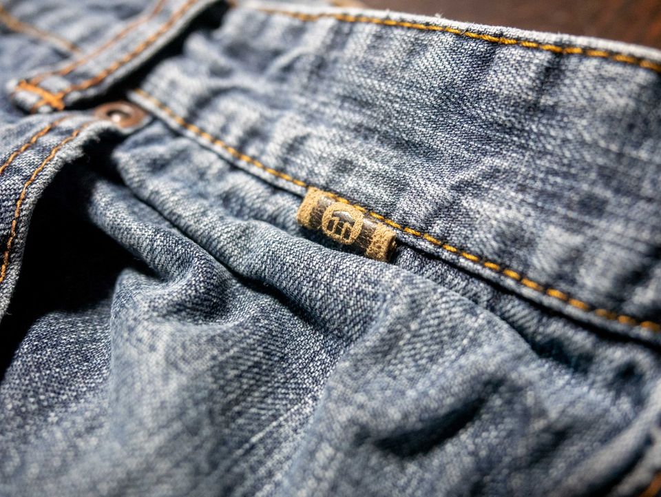 Etnies  Jeans Hose  in Größe 34, Blau H. in Essen