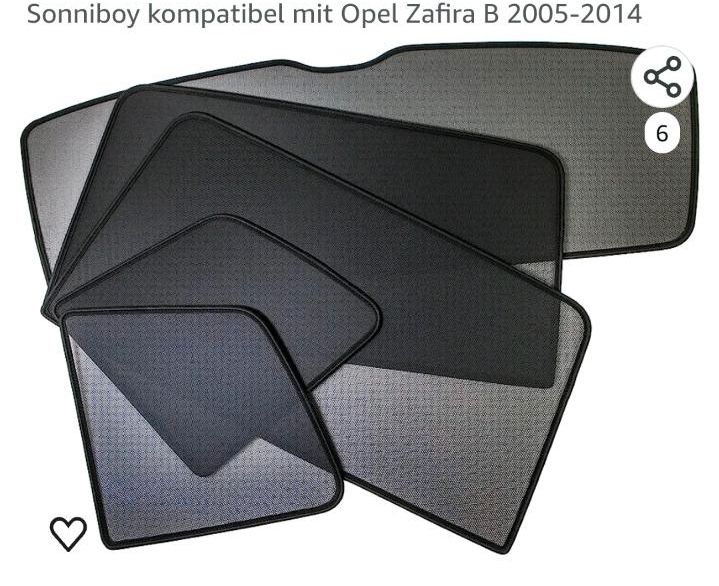 Sonniboy Opel Zafira, Sonnenschutz, Sichtschutz, Insektenschutz