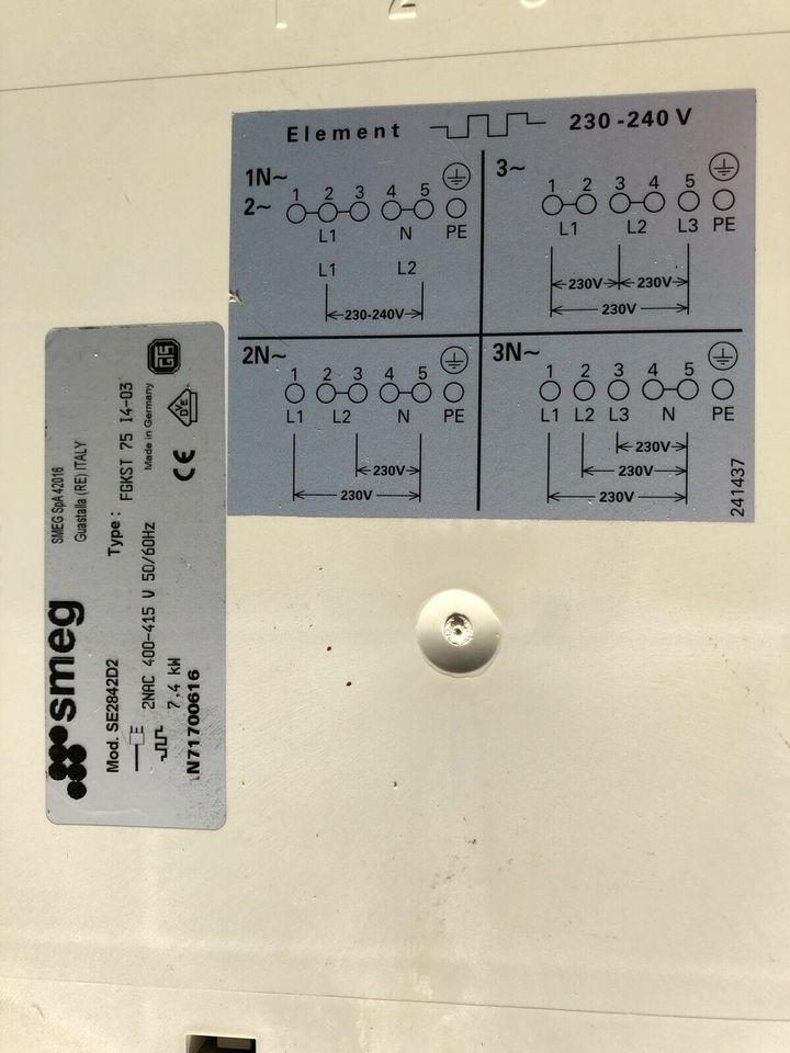 SMEG Induktion Kochfeld 77cm Herdplatte Herd - 2 Felder DEFEKT in Cottbus