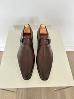 Santoni Lederschuhe, Monk single, Größe 9 1/2 Dortmund - Kirchhörde Vorschau