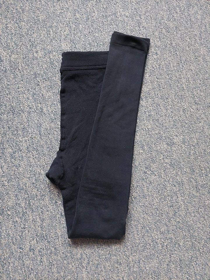 Leggings Winter Ski gefüttert Unisex Größe 158 Blau in Cölbe