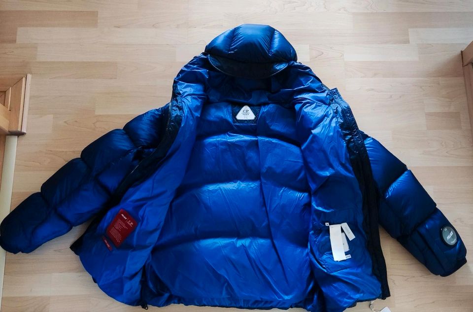 Palace CP Company Puffer Jacket Cobalt XL in Pinneberg