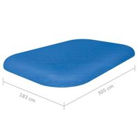 Bestway 58108 Abdeckplane für  Pool,Blau,Poolabdeckung 305cm Niedersachsen - Bad Zwischenahn Vorschau