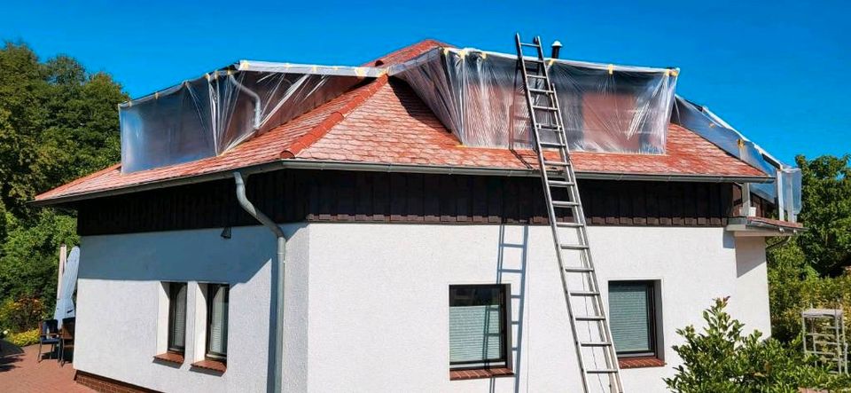 Dachreinigung, Dachbeschichtung, Dachsanierung, Pflasterreinigung in Malchin