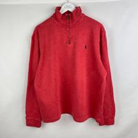Polo Ralph Lauren Quarter-Zip Pullover Rot Navy Logo (L) Bayern - Lochhausen Vorschau