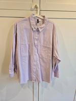 H&M Damen Cordbluse Bluse Jacke lila flieder Größe L Nordrhein-Westfalen - Bestwig Vorschau