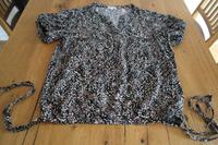 T-Shirt Damenbluse Bluse kurzarm s.Oliver aufwendige Verarbeitung Hessen - Künzell Vorschau