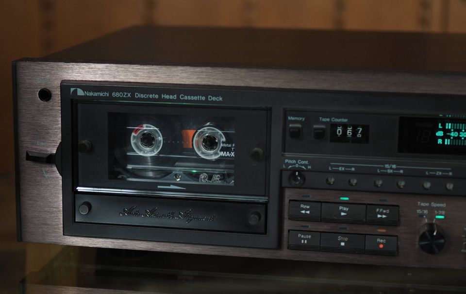 Nakamichi 680ZX 3-Kopf Referenz Kassetten Tapedeck Serviced VIDEO in Remscheid