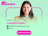 Kursleitung OTA-Schule (m/w/d) Bochum - Bochum-Ost Vorschau