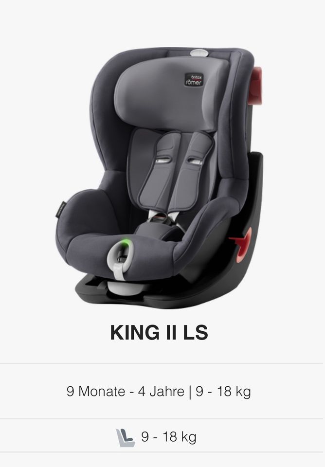 Britax Römer King 2 LS Kindersitz in Walzbachtal