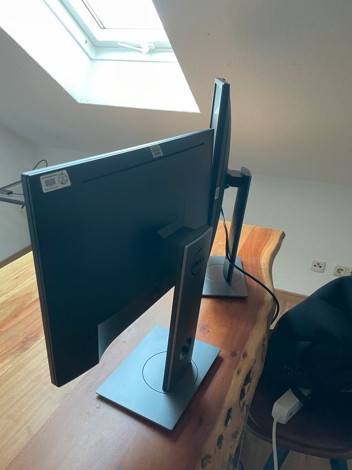 22 Zoll Monitore (2x) von Dell P2217 fürs Home Office inkl. Kabel in Frankfurt am Main