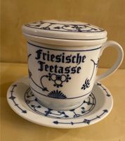 Friesische Tee Tasse Strohblume Indischblau Schleswig-Holstein - Wankendorf Vorschau
