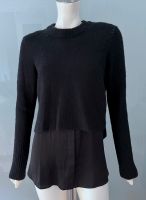 All Saints Pullover Shirt Schwarz Wolle Layer Sweater Black M 38 Hamburg-Nord - Hamburg Uhlenhorst Vorschau