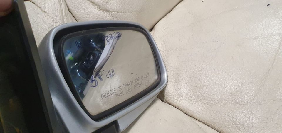Original Außenspiegel rechts KIA Sephia 3 Pin 46R011205 silber in Colditz