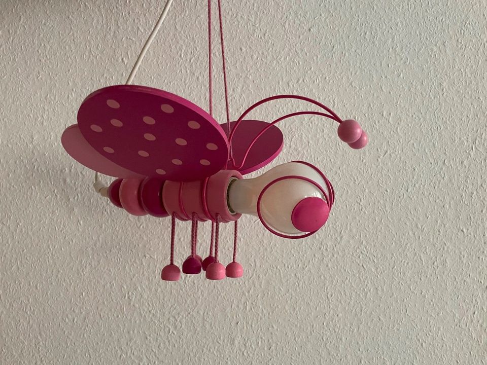 Deckenlampe / Pendelleuchte Biene pink in Lünen