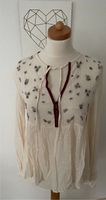 Zara Bluse Tunika beige Creme Glitzer samt 36 38  S M Bayern - Kempten Vorschau