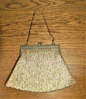 Abendtasche gold lurex  Vintage   top Zustand Aachen - Aachen-Laurensberg Vorschau