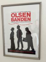 Olsenbande Original dänisches Filmplakat mit Rahmen Leipzig - Engelsdorf Vorschau