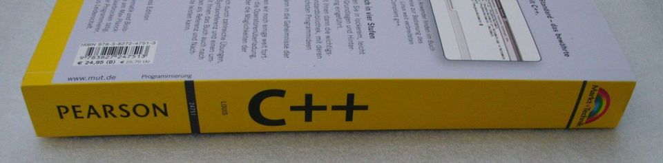 Lehrbuch: Jetzt lerne ich C++ / ISBN: 978 382 724 7513 - Spr. Deu in Norderstedt